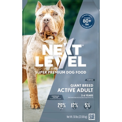 Next Level Giant Active Adult 50 Pound Bag