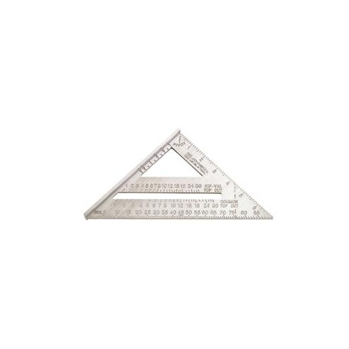 7-Inch Aluminum Rafter Angle Square Silver