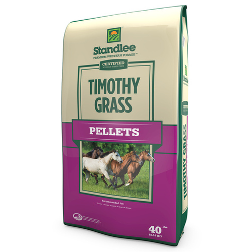 Certified Weed-Free Timothy Grass Pellets, 40-Lbs.