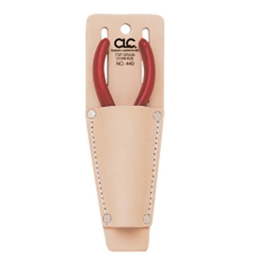 CLC 449 Saddle Leather Knife Sheath with Fiber Lining Tan