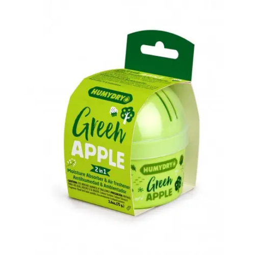 Humydry USA44125C12 Moisture Absorber & Air Freshener Green Apple Scent 2.64 oz Solid