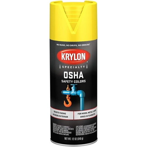 KRYLON 1813 OSHA Paint Safety Yellow Aerosol