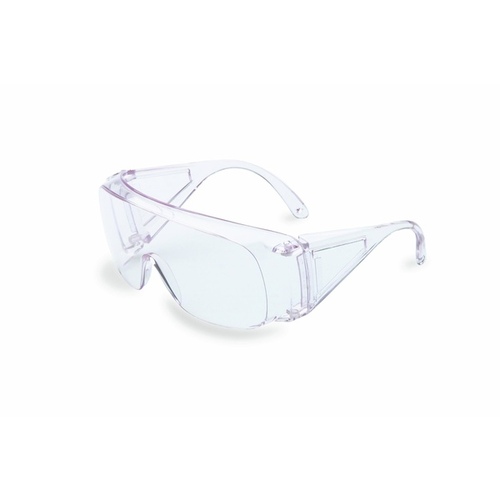 Honeywell Safety RWS-51135 Sperian Safety Wear Polysafe Wide View Safety Eyewear with Clear Frame and Clear Lens