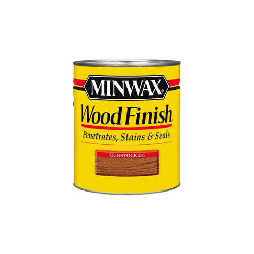 Wood Finish 4444 Wood Stain, Gunstock, Liquid, 0.5 pt, Can