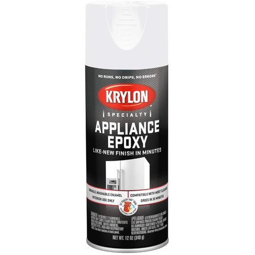 Krylon Appliance Epoxy Paint White Aerosol