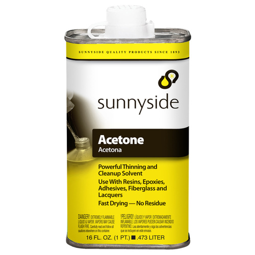 Acetone, 1-Pt. - pack of 12