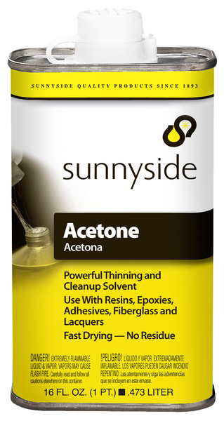 Sunnyside 84016 Acetone, 1-Pt.