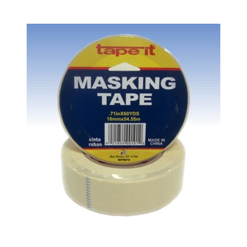 Tape-It, Inc WPM75 Tape-It General Purpose Masking Tape - 3/4" x 60