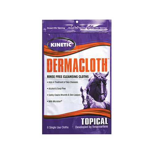 Derma Cloth - 8 Single Use Cloths