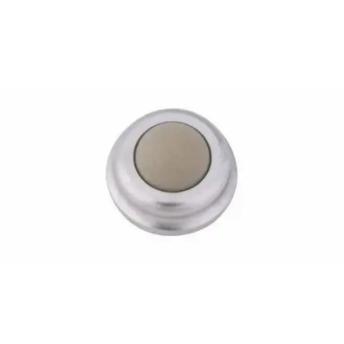 1" Convex Wall Stop Satin Chrome Finish