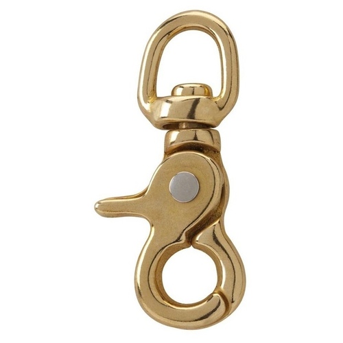 Bronze Round Eye Swivel Trigger Snap 1/2" 5013B