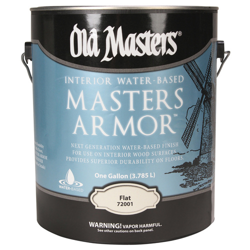 OLD MASTERS MASTER ARMOR POLYURETHANE - FLAT/GALLON Clear