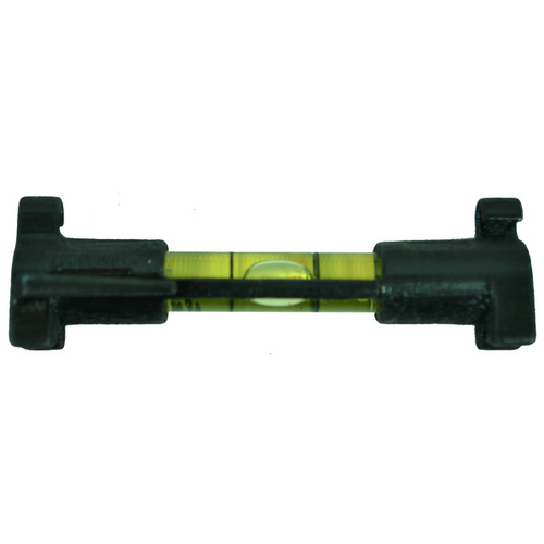 Level Structo-Cast 3" Plastic Line 1 vial Black