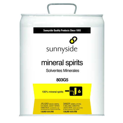 Sunnyside Mineral Spirits 5 Gal 803-G5 (Ms-10)