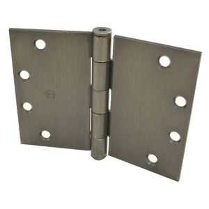 4-1/2" x 6" Wide Throw Square Corner Full Mortise Standard Weight Plain Bearing Hinge Oil Rubbed Bronze Finish