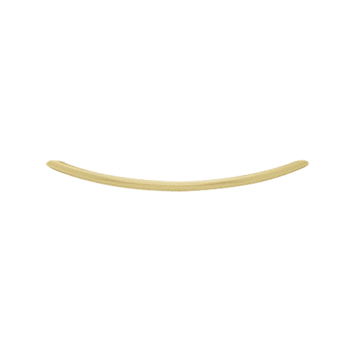 Satin Brass Crescent Style 24" Single-Sided Towel Bar
