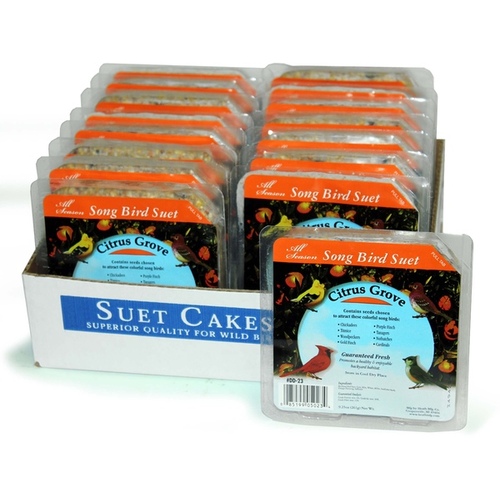 HEATH MANUFACTURING CO DD-23 Heath Outdoors Citrus Grove Suet Cakes DD-23