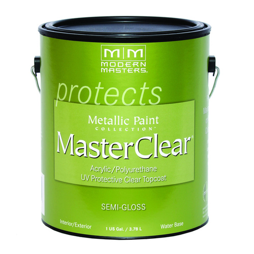 Protective Coating MasterClear Semi-Gloss Clear Water-Based Exterior and Interior 1 Clear - pack of 2