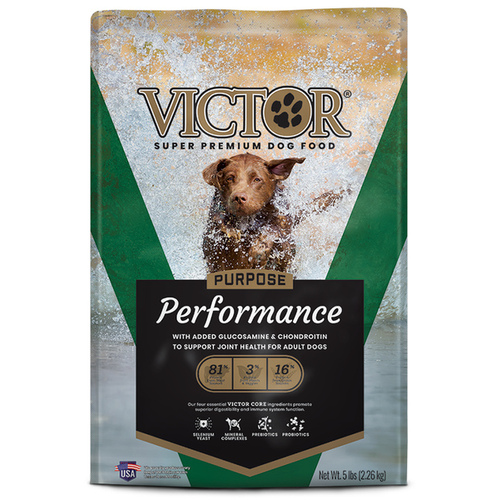 Victor Performance Formula Dry Dog Food - 5lb - pack of 6