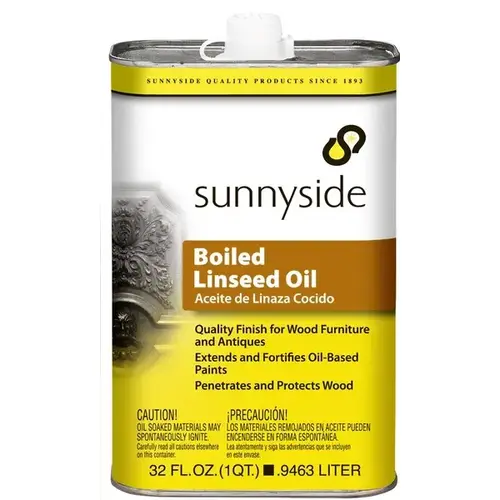 Sunnyside Boiled Linseed Oil Qt 872-32 (Bo-32)