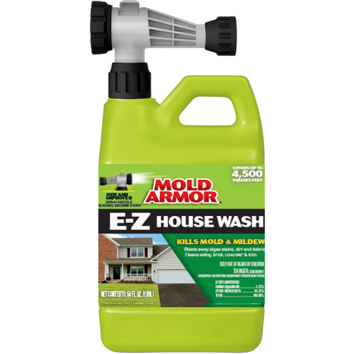 FG51164 House Wash Hose End, Liquid, Yellow, 64 oz, Can