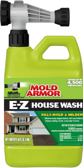 Mold Armor FG511M FG51164 House Wash Hose End, Liquid, Yellow, 64 oz, Can