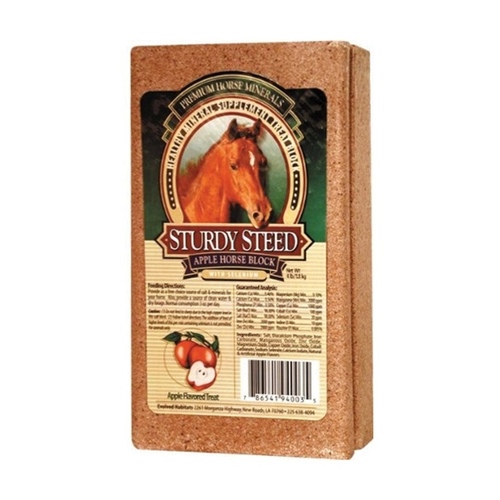 Sturdy Steep Horse Block 4# Apple