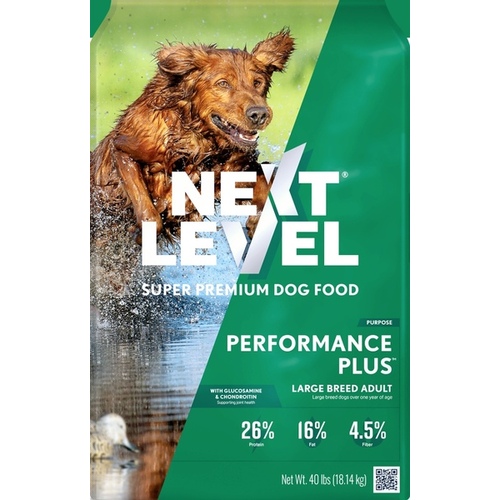 Next Level Pet Food 103PR40 Next Level Performance Plus 40 Pound Bag