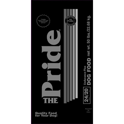 The Pride Pet Food PR2420 The Pride Dog Food - Endurance Plus 24/20 - 50-lbs