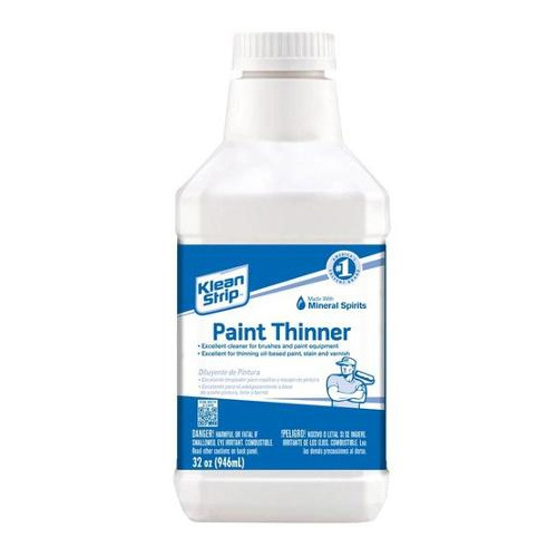 Paint Thinner 1 qt - pack of 4