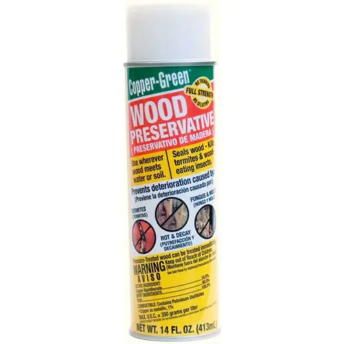 Copper Green 10% Naphthenate Wood Preservative - 14 oz