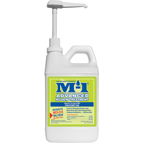 M-1 78964M Advanced Mildew Treatment, 4.5 lb, Liquid, Yellow