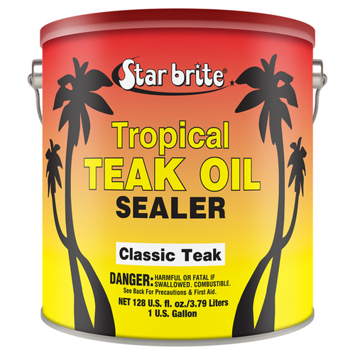 Star Brite 088000 Teak Sealer - Classic Teak 1-Gallon