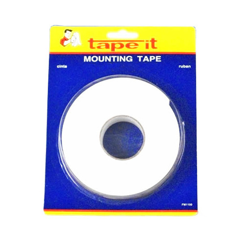 Tape-It, Inc FM75100 Tape-It Foam Mounting Tape 3/4"x100"