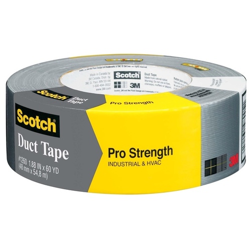 Pro Strength Duct Tape, 1.88 In. x 60 Yd. Gray