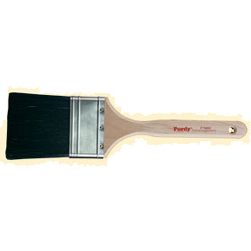 Black Bristle Swan 400030 Wall Brush, China Bristle, Beaver Tail Handle