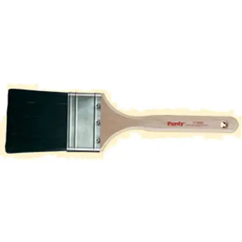 Purdy 144400030-XCP6 Black Bristle Swan  Paint Brush, 7/8 in Thick, 3 in Wide, Alderwood Handle