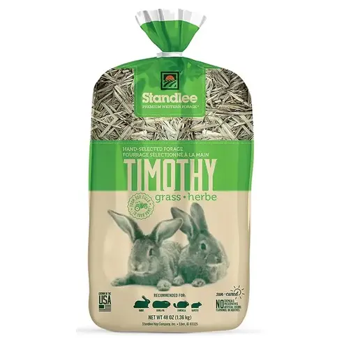 Timothy Grass Pet Food for Small Animals 48-oz