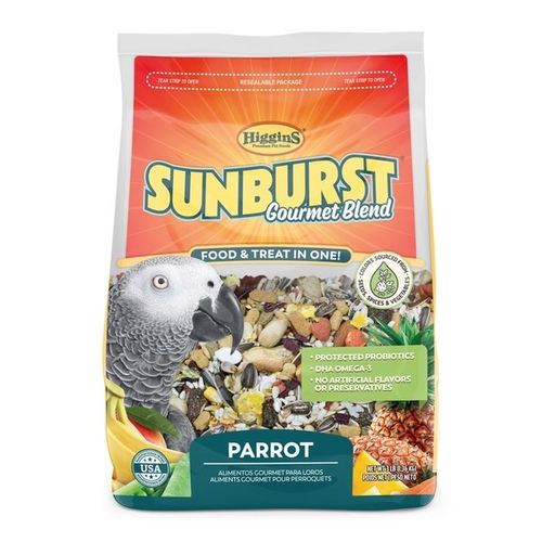 Higgins Premium Pet Foods PA30234 Sunburst Parrot Food - 3 lb. Bag