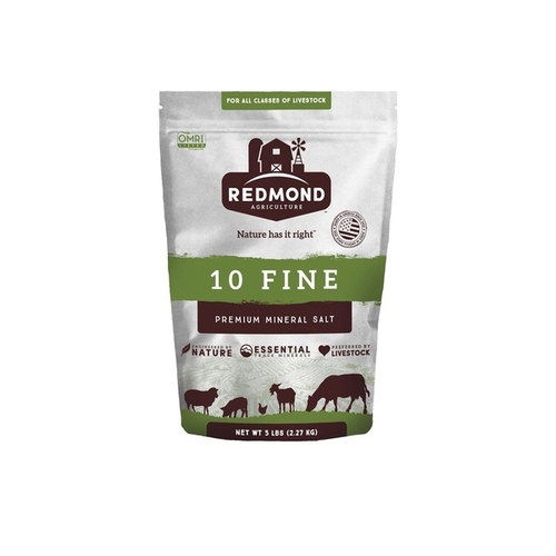 Redmond 10 Fine Premium Salt 5 Pound