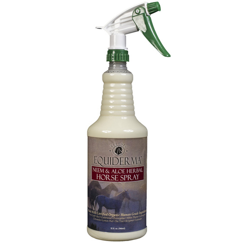 Equiderma 011-100052 NEEM & ALOE NATURAL HORSE SPRAY - 32 OZ