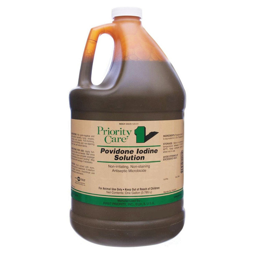 FIRST PRIORITY POVIDONE IODINE SOLUTION - GALLON