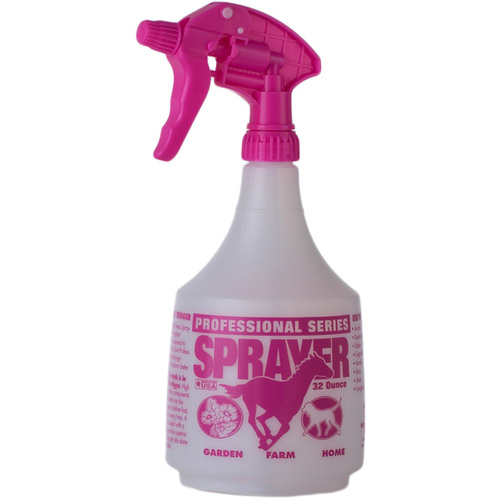 32oz. Poly Horse Sprayer Hot Pink