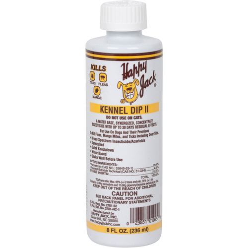 Happy Jack 08642551 Kennel Dip II 8-oz