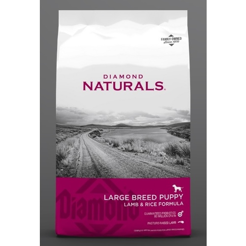 DIAMOND NATURALS LARGE BREED PUPPY DOG FOOD - 20 LB