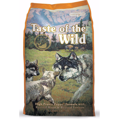 TASTE OF THE WILD HIGH PRAIRIE PUPPY FORMULA DOG FOOD 28/17 - 5 LB - pack of 6