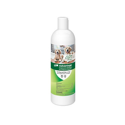 ELANCO US INC 08643035 Advantage Flea & Tick Shampoo for Dogs and Puppies - 12 oz.