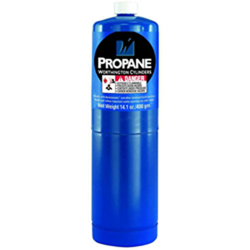 Hand Torch Cylinder, Propane, 14.1 oz - pack of 12