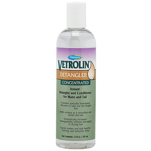 Vetrolin Mane & Tail Detangler, 12-oz.