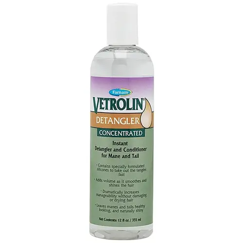 Vetrolin Mane & Tail Detangler, 12-oz.